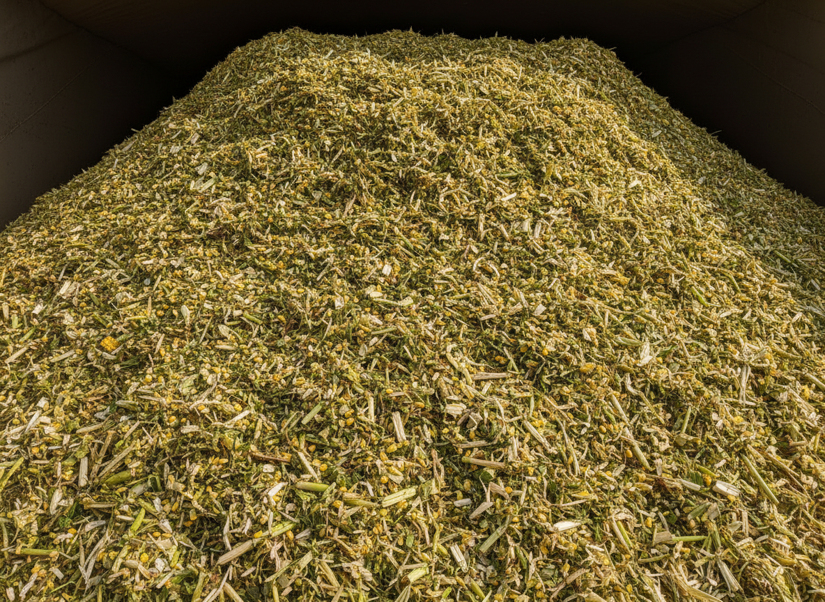 freepik generate a full image of corn silage with nothign in background and whole image covered in corn silage and it is in a container 0002.png